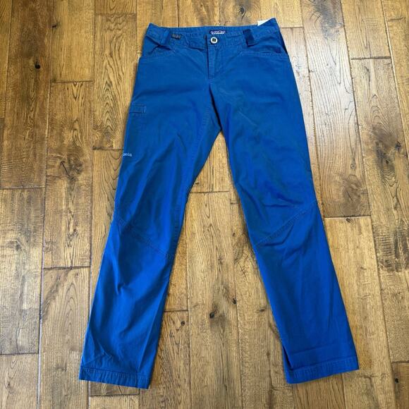 Patagonia Pants - Patagonia RPS Rock Pants Women’s Size 2 Blue Hiking Cotton Spandex Inseam 30"